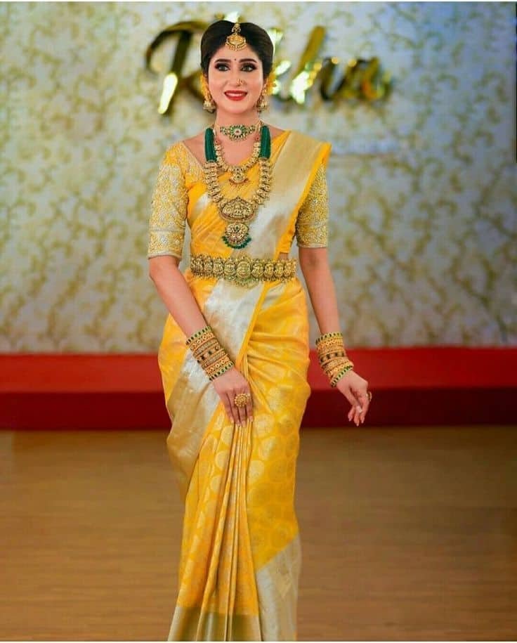 Bridal Blouse for Kanjivaram Saree