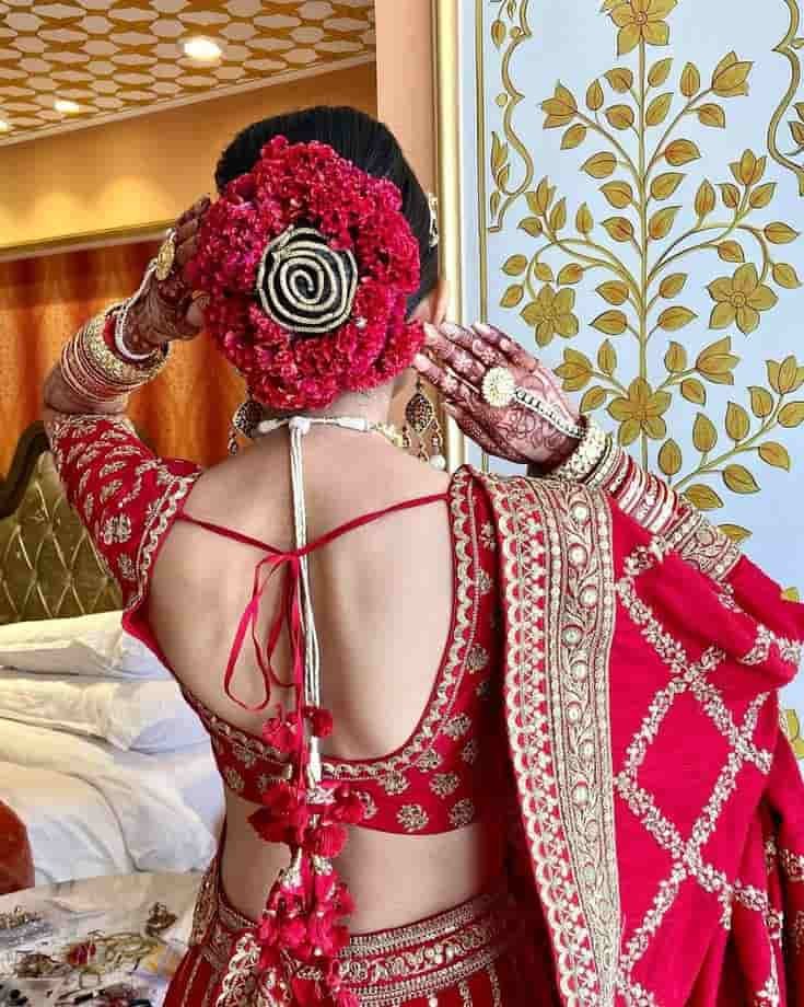 Wedding Blouse Back Designs