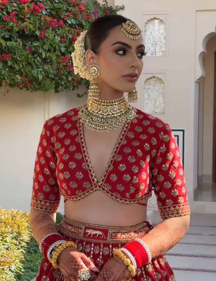 Sabyasachi Bridal Blouse Design
