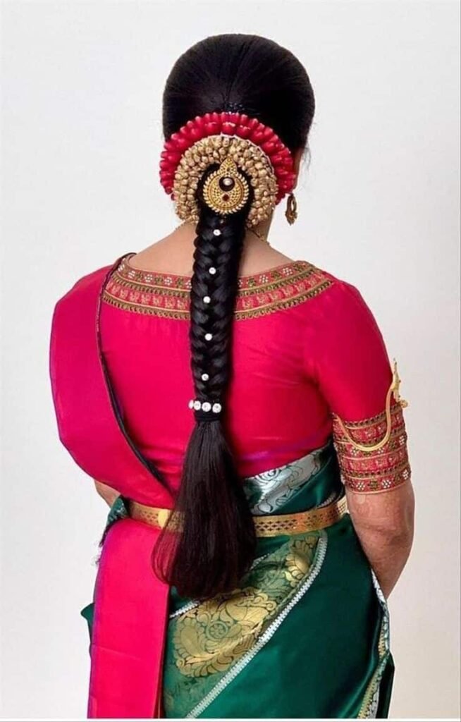 South Indian Wedding Saree Blouse Back Designs