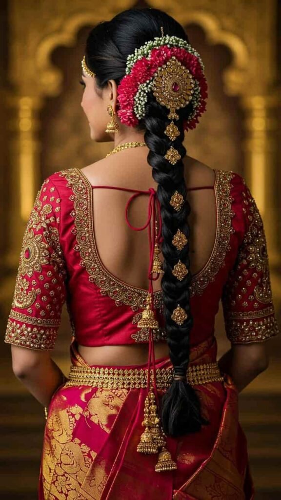 Bridal Blouse Back Neck Designs