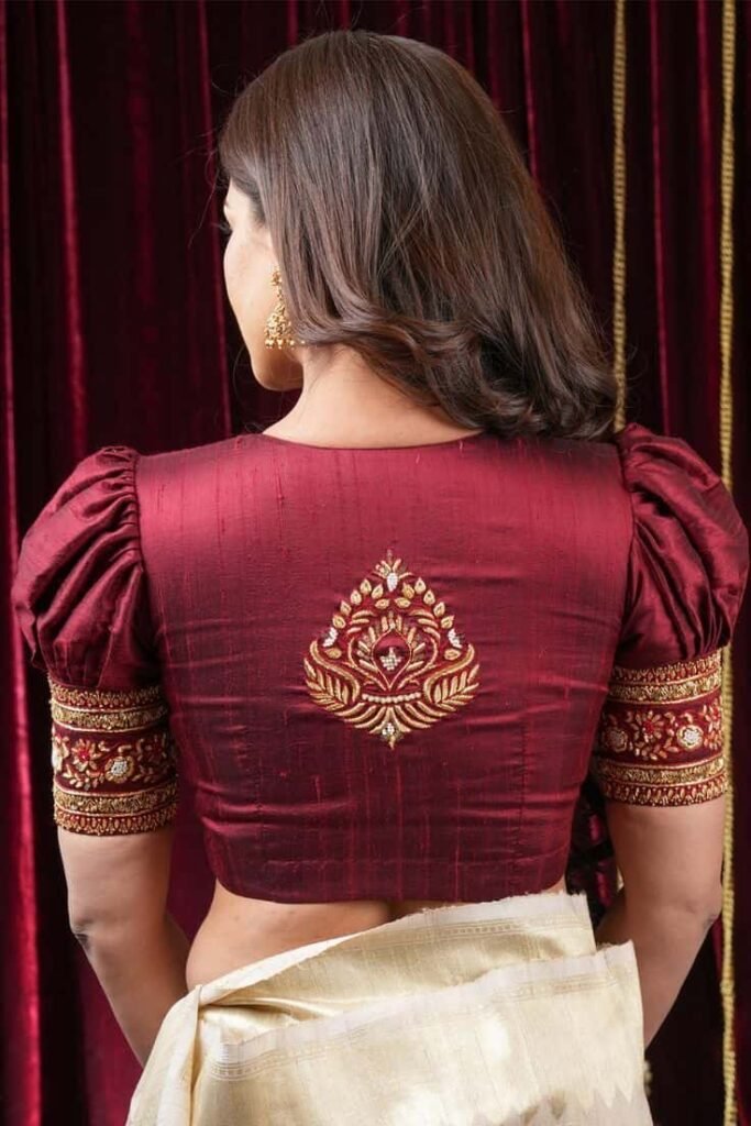 New Blouse Back Neck Designs