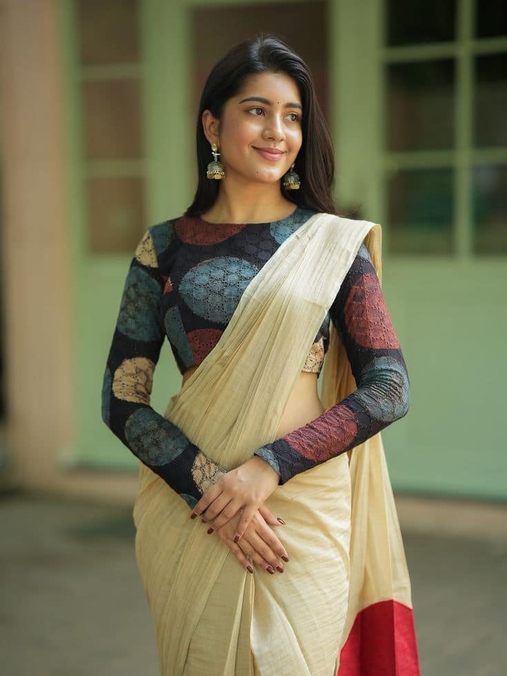 Cotton Blouse Designs Full Hand