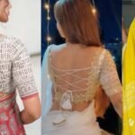 Latest Blouse Back Design with Dori for Wedding & Party Wear Sarees Blouse Back Design with Dori